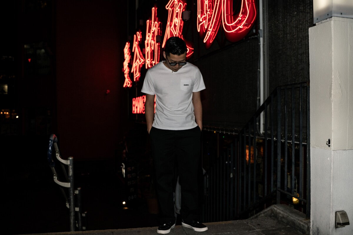 S/S Inner V-neck T-shirt 6.4oz